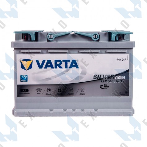 Аккумулятор Varta Silver Dynamic AGM 70Ah R+ 760A