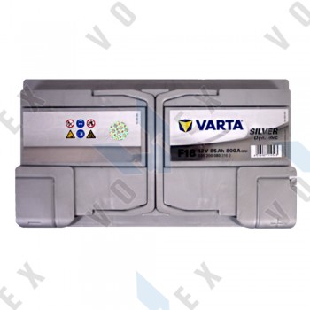 Аккумулятор Varta Silver Dynamic 85Ah R+ 800A (низкобазовый)