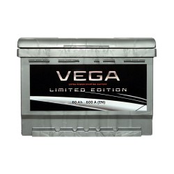 Аккумулятор Vega Limited Edition 60Ah L+ 600A