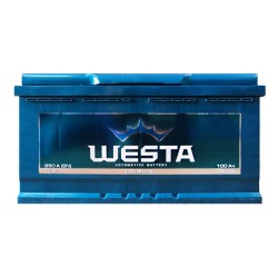 Аккумулятор Westa Premium 100Ah R+ 850A